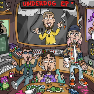 Sin Davis, t-low, Yung Vision & overshiaat - Underdog EP cover