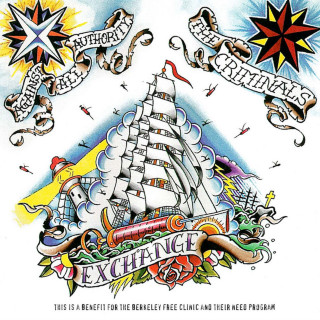 Against All Authority - Exchange split EP cover