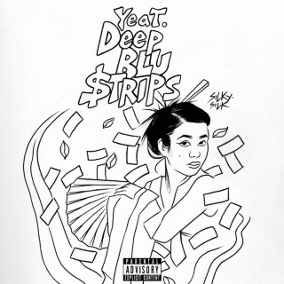 Yeat - Deep Blue Strips single cover