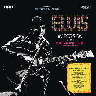 Elvis Presley - Elvis In Person At The International Hotel album cover
