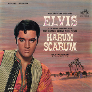 Elvis Presley - Harum Scarum soundtrack cover