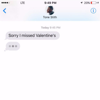 Tone Stith - Sorry I Missed Valentine's EP cover