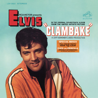 Elvis Presley - Clambake soundtrack cover
