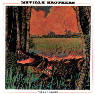 The Neville Brothers - Fiyo On The Bayou album cover