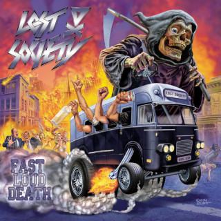 Lost Society - Fast Loud Death album cover