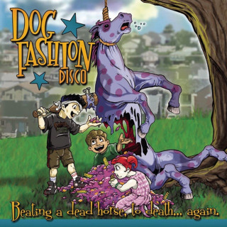Dog Fashion Disco - Beating A Dead Horse To Death... Again compilation cover