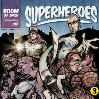 Boomdabash - Superheroes album cover