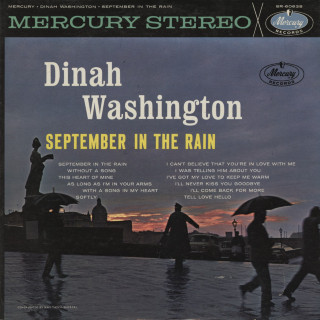 Dinah Washington - September In The Rain album cover
