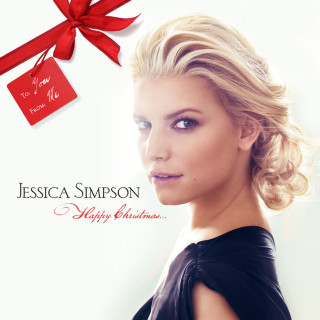 Jessica Simpson - Happy Christmas album cover