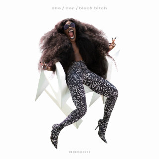 Doechii - she / her / black bitch EP cover