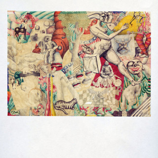 Teen Suicide - honeybee table at the butterfly feast album cover