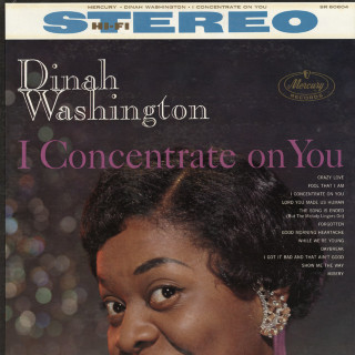 Dinah Washington - I Concentrate On You album cover