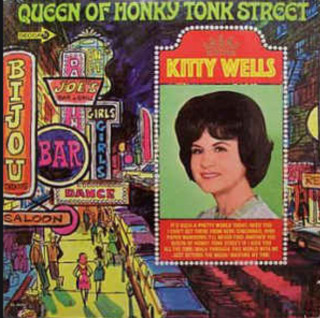 Kitty Wells - Queen Of Honky Tonk Street album cover