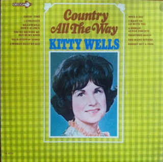 Kitty Wells - Country All The Way album cover
