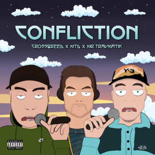 Mr Traumatik - Confliction EP cover