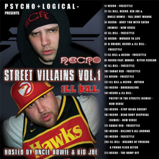 Necro - Street Villains, Vol. 1 compilation cover