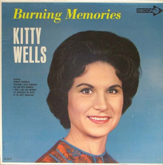 Kitty Wells - Burning Memories album cover