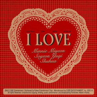 (G)I-DLE - I Love EP cover