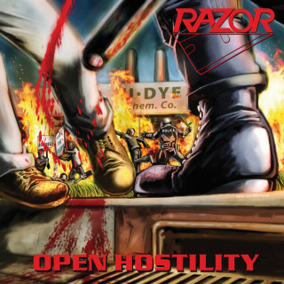 Razor - Open Hostility album cover