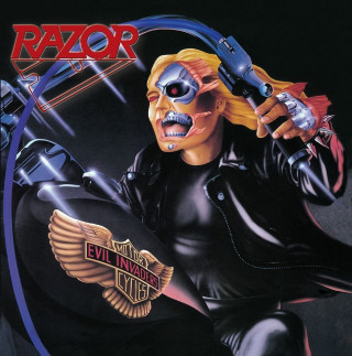 Razor - Evil Invaders album cover