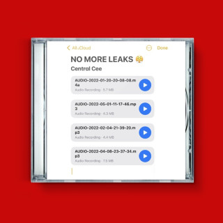 Central Cee - No More Leaks EP cover