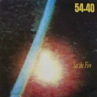 54-40 - Set The Fire album cover