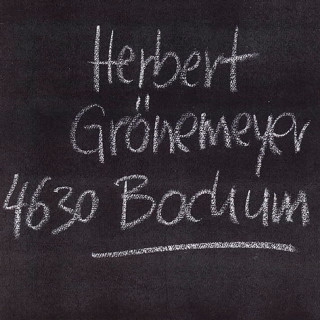 Herbert Grönemeyer - 4630 Bochum album cover