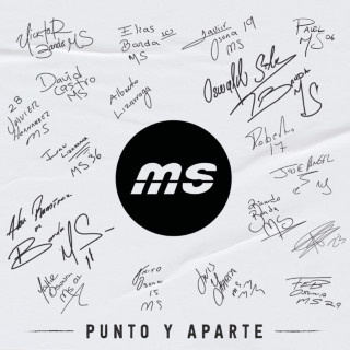 Banda MS - PUNTO Y APARTE album cover