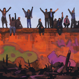 Vian Izak - All The Worlds We Built album cover