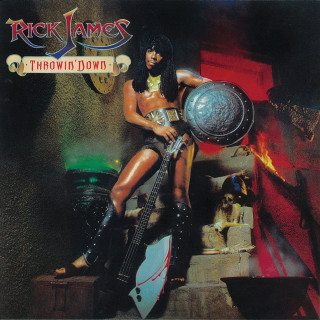 Rick James - Throwin' Down album cover