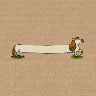 The Longest Johns & El Pony Pisador - The Longest Pony EP cover
