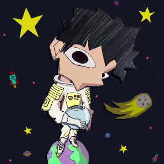 PmBata - astronaut boy album cover