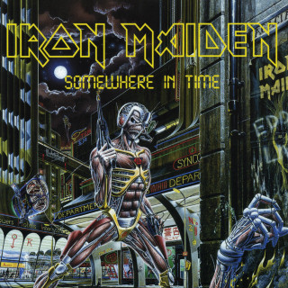 Iron Maiden - Somewhere In Time album cover