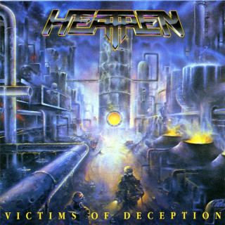 Heathen - Victims Of Deception album cover
