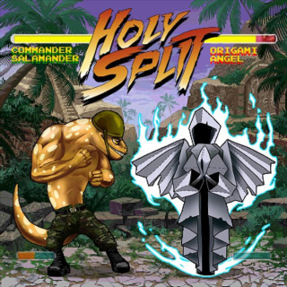 Origami Angel - Holy Split split EP cover