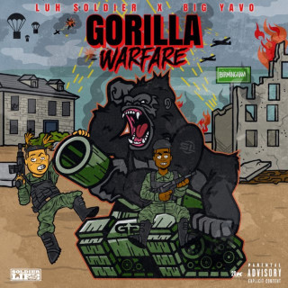 Big Yavo - Gorilla Warfare mixtape cover
