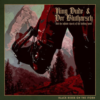 King Dude - Black Rider On The Storm album cover