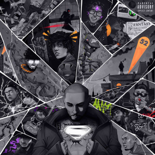 Skryptonite (Скриптонит), Kali & Malcolm Kush - Fantasy Mixtape, Vol. 1 mixtape cover