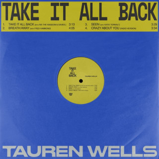 Tauren Wells - Take It All Back EP cover