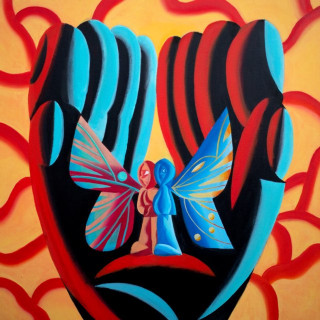 Little Dragon & April + VISTA - Slipping Into Color EP cover