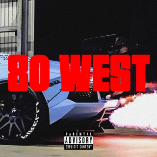 Clyde Carson - 80 West EP cover