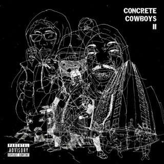 Kwam.E & Tom Hengst - CONCRETE COWBOYS 2 album cover