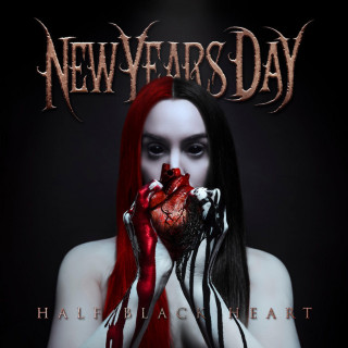 New Years Day - Half Black Heart album cover