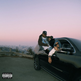 Larry June, Cardo & Blxst - The Night Shift album cover