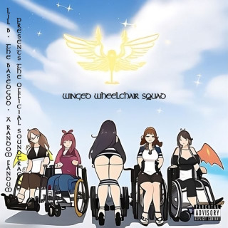 Lil B - Winged Wheelchair Squad mixtape cover