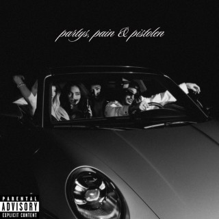 KALIM - partys, pain & pistolen album cover