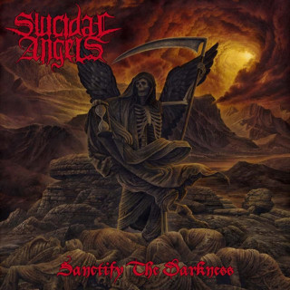 Suicidal Angels - Sanctify The Darkness album cover