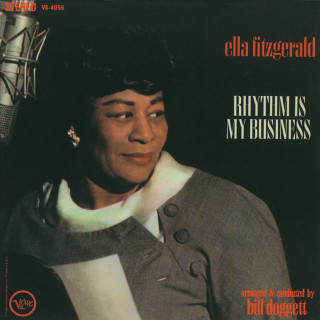 Ella Fitzgerald - Rhythm Is My Business album cover
