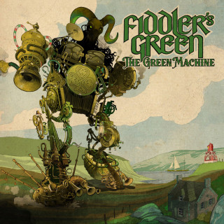 Fiddler's Green - The Green Machine album cover