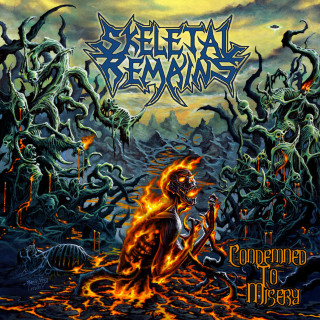 Skeletal Remains - Condemned To Misery album cover